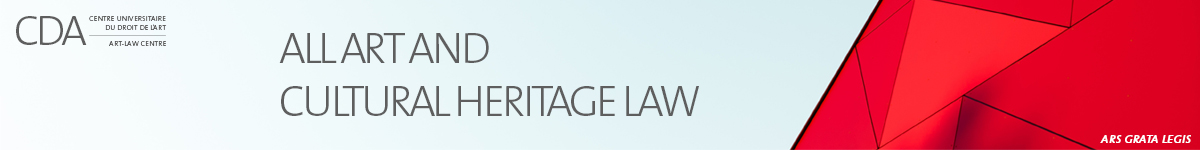 All Art and Cultural Heritage Law