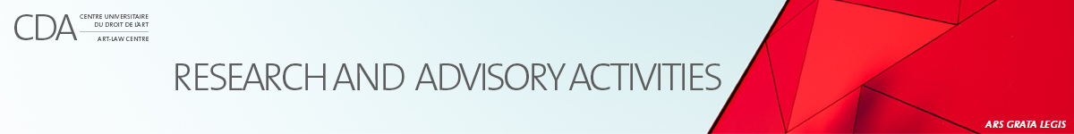 Research and Advisory Activities